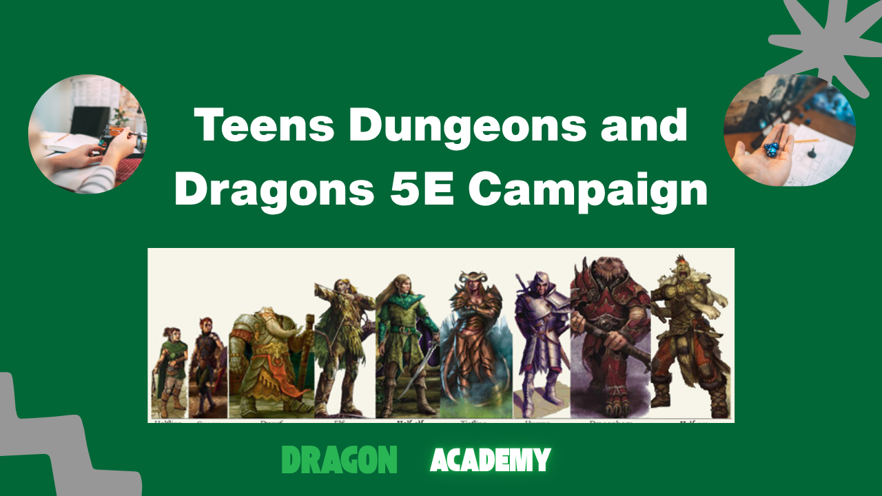 Weekly DnD Adventure for Teens 14-18
